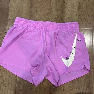 purple nike athletic shorts